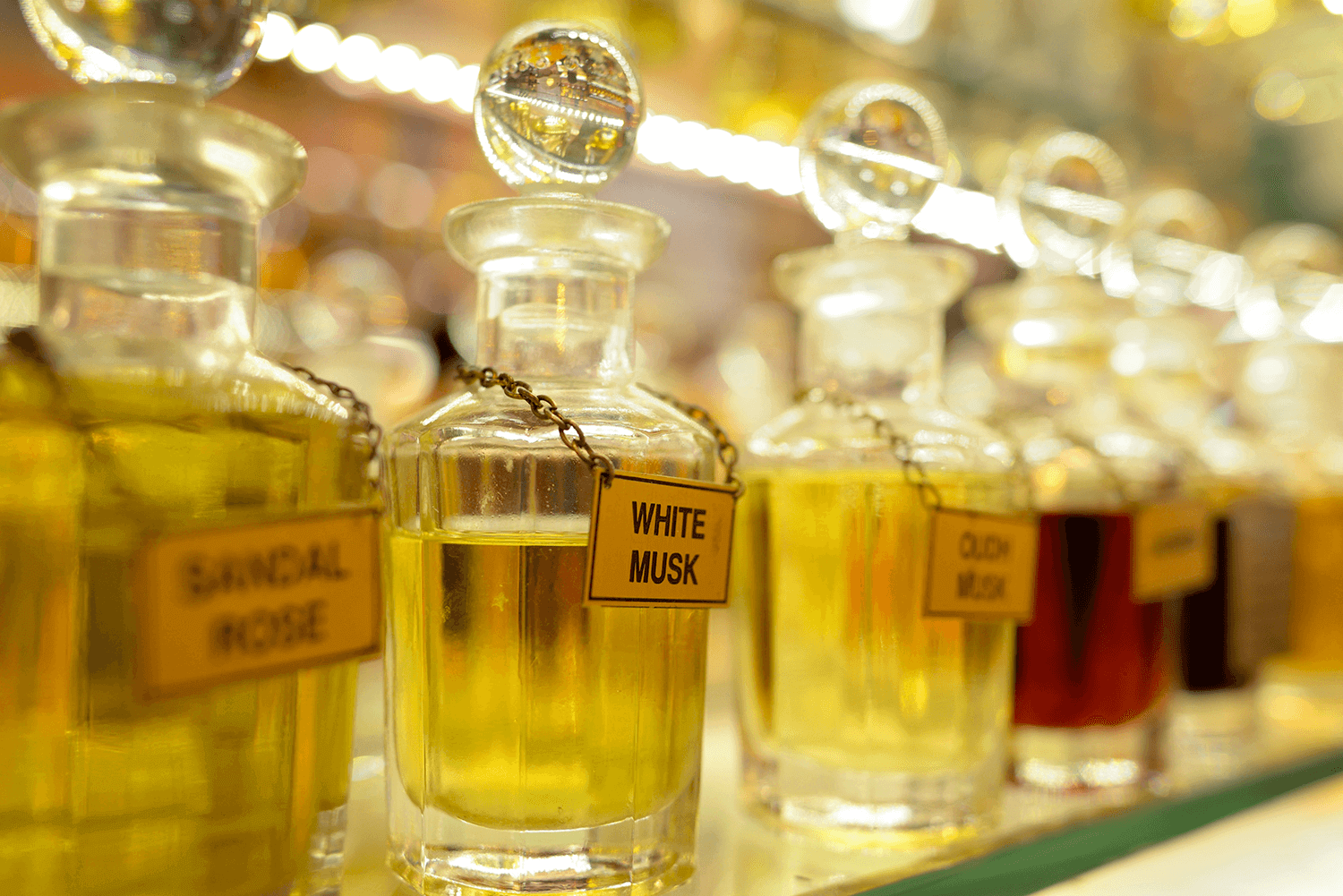 perfume bottles